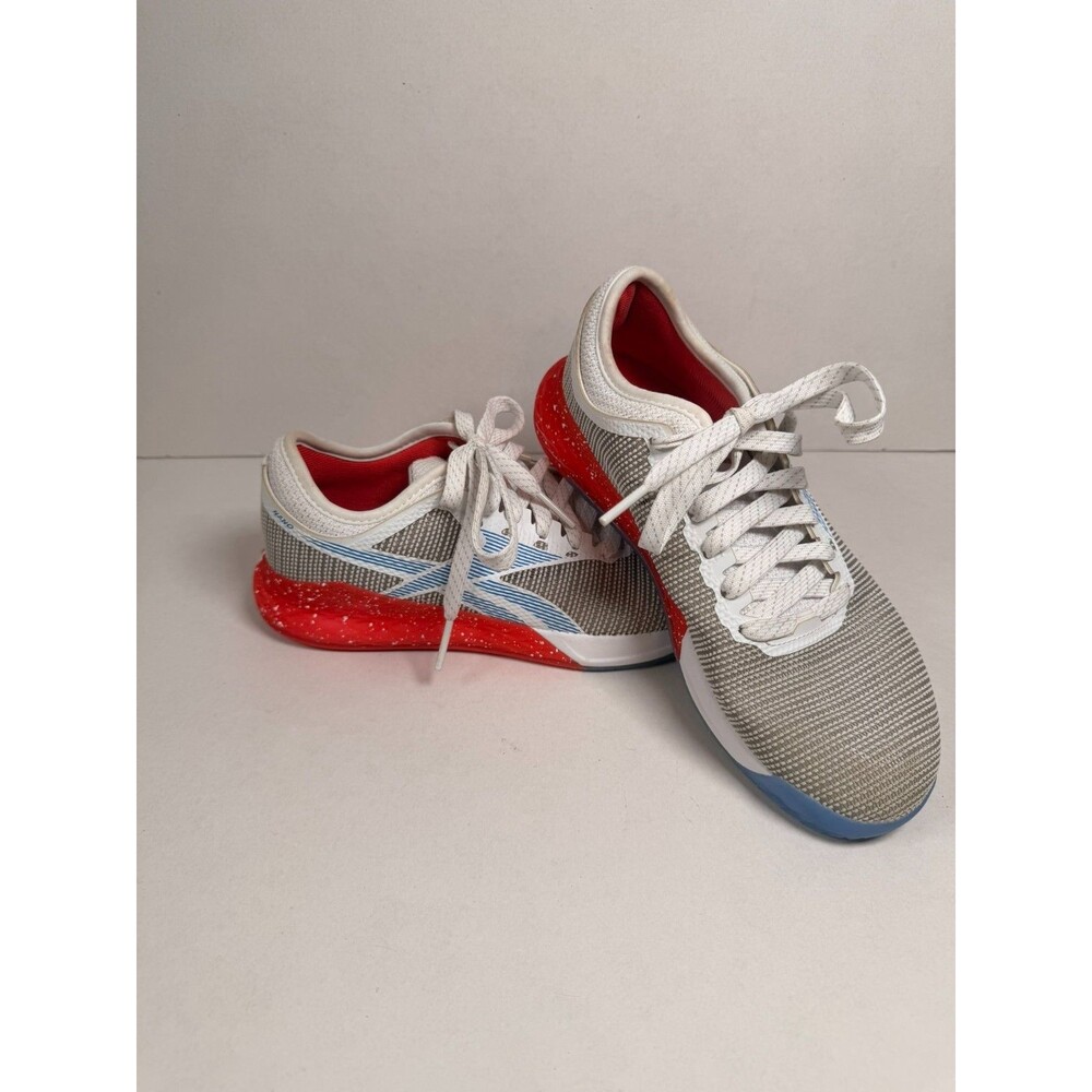 Reebok CrossFit Nano 8 Flexweave USA Womens Size 8 Training Shoes White FV5912